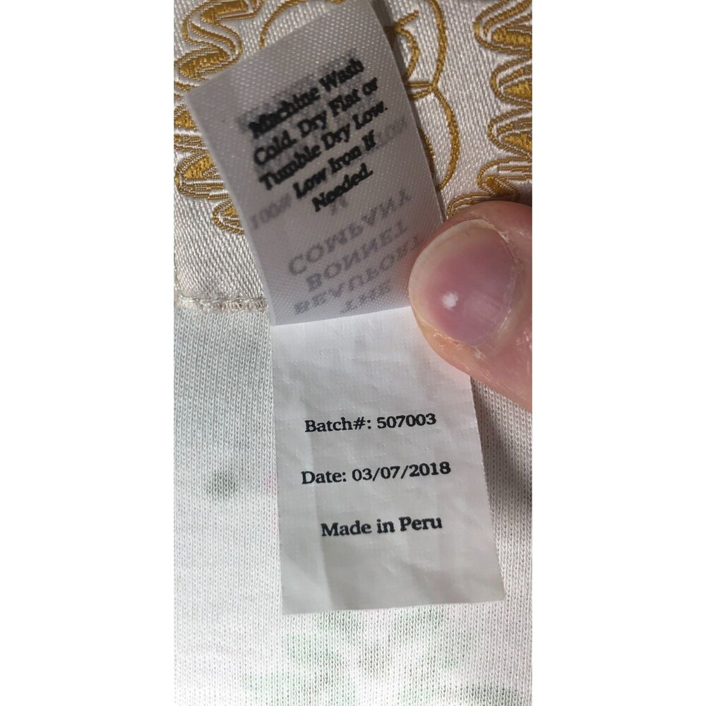 Beaufort Bonnet Company Tunic Top Womens Medium Highland Park Peanut Elephant - Picture 10 of 10